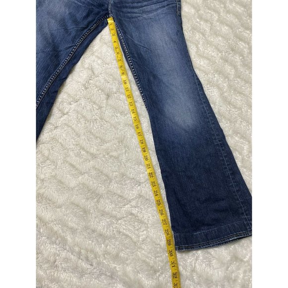 Silver Aiko Bootcut Stretch Medium Wash Jeans Women’s Size 30x33 (30x30 Msrd) - Picture 8 of 11